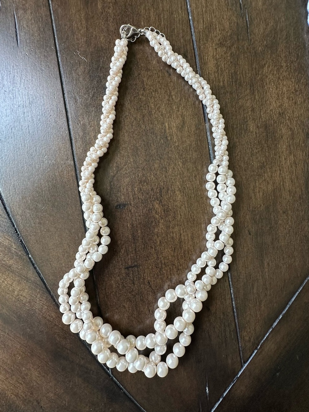 Classic Cream Pearl Multi-Strand Necklace